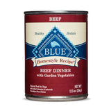 Blue Buffalo All Ages Beef Dinner Wet Dog Food 12.5 oz, Pack of 12