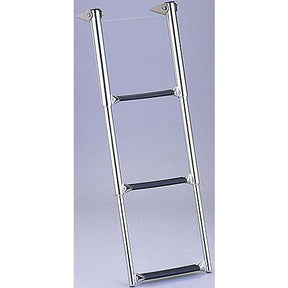 Garelick EEz-In Over Platform Telescoping Ladder, 4-Step