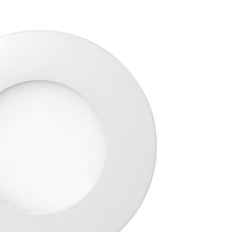 Globe Electric Ultra Slim Energy Star Frost White 6 in. W Metal LED Canless Recessed Downlight 12 W