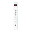 Monster Just Power It Up 6 ft. L 7 outlets Surge Protector White 1080 J