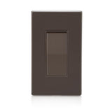 Leviton Decora 15 amps Three Pole Rocker AC Quiet Switch Brown 1 pk