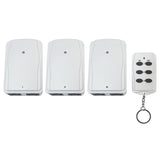 Prime Indoor Wireless Remote with Grounded Outlets White