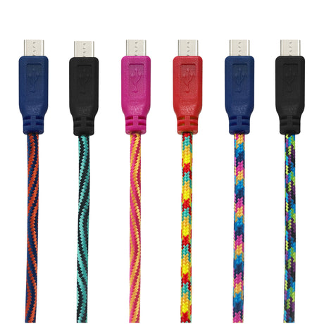 GetPower 10 ft. L Micro to USB Charging Cable 1 pk, Pack of 24
