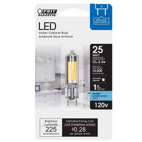 Feit T4 G8 LED Bulb Daylight 25 Watt Equivalence 1 pk