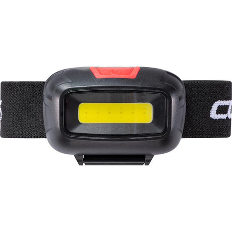 Coast FL13 380 lm Black/Red LED COB Head Lamp AAA Battery