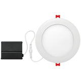 Globe Electric Ultra Slim Energy Star White 4 in. W Plastic LED Canless Recessed Downlight 9 W