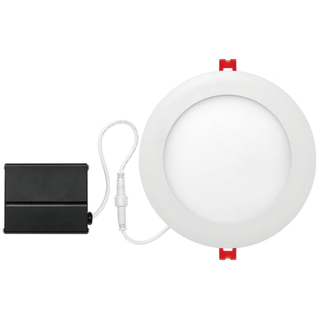 Globe Electric Ultra Slim Energy Star White 4 in. W Plastic LED Canless Recessed Downlight 9 W