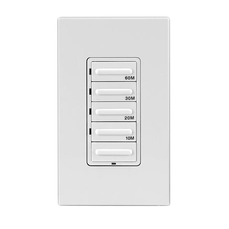 Leviton Decora Indoor Countdown Timer 120 V White