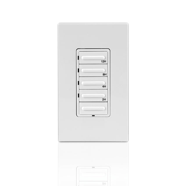 Leviton Decora Indoor Countdown Timer 120 V White