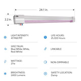 Feit Grow Fixtures Hydroponic Grow Light 27 W