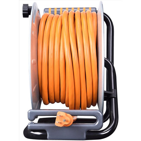 Masterplug 50 ft. L Metal Cord Reel