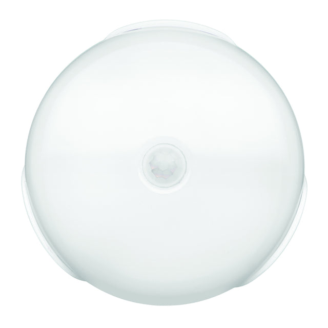 Mr. Beams White Battery Powered LED Puck Light 2 pk