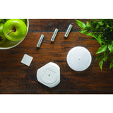 Mr. Beams White Battery Powered LED Puck Light 2 pk