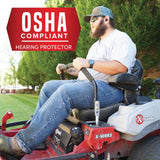 Plugfones Sovereign Duo 22 dB Nylon/Silicone/Soft Foam True Wireless Earplugs Black/Red 2 pair