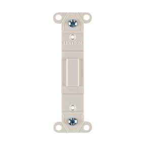 Leviton Light Almond 1 gang Thermoset Plastic Blank Wall Plate 1 pk