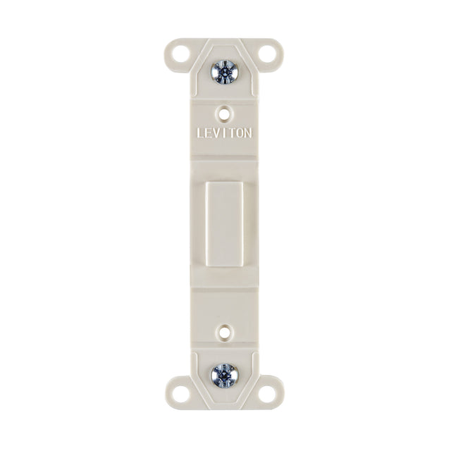 Leviton Light Almond 1 gang Thermoset Plastic Blank Wall Plate 1 pk