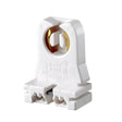 Leviton Plastic Fluorescent Medium Base Lampholder 1 pk