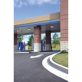 Lumark Switch Hardwired LED Bronze Canopy Light