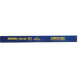 Irwin STRAIT-LINE 66300 Carpenter's Pencil, Blue, 7 in L, Wood Barrel, Blue Barrel, Pack of 12