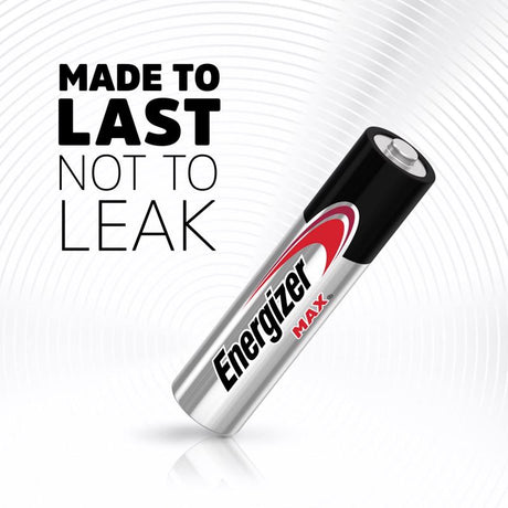 Energizer Max AAA Alkaline Batteries 4 pk Carded