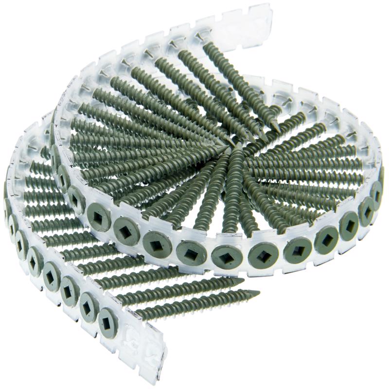 Senco Duraspin No. 8 Sizes X 2 in. L Square Wafer Head High/Low Cement Board Screws
