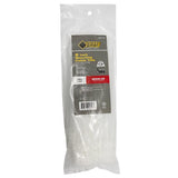 Steel Grip 8 in. L White Cable Tie 100 pk