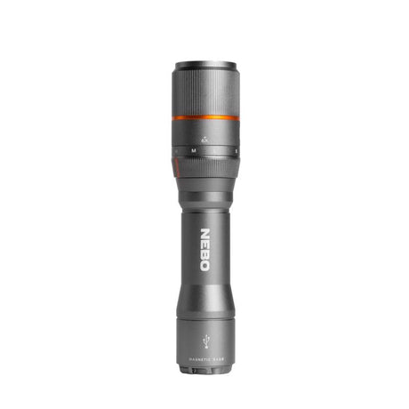 NEBO Davinci 1000 lm Black LED Rechargeable Flashlight 18650 Battery