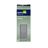 Leviton Decora 15 amps Single Pole Rocker Switch Light Gray 1 pk