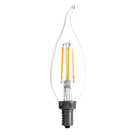 Sylvania Truwave B10 E12 (Candelabra) LED Bulb Soft White 60 Watt Equivalence 2 pk
