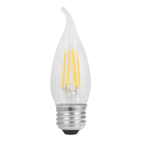 Sylvania Natural B10 E26 (Medium) LED Bulb Soft White 40 Watt Equivalence 2 pk