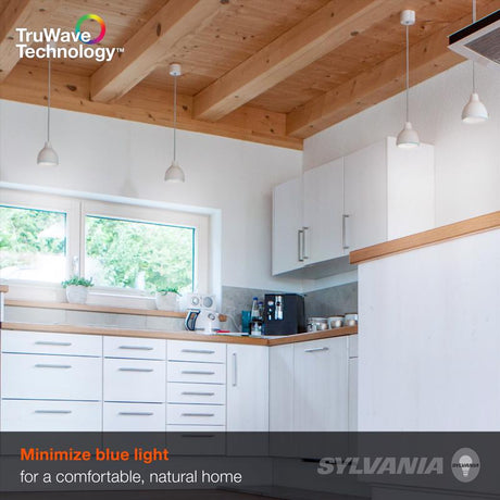 Sylvania TruWave ST19 E26 (Medium) LED Bulb Soft White 60 Watt Equivalence 1 pk