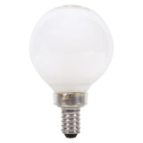 Sylvania Natural G16.5 E12 (Candelabra) LED Bulb Soft White 40 Watt Equivalence 2 pk