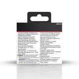 Monster Just Hook It Up White 1 gang Plastic Spring Lock Cable Pass Wall Plate 2 pk