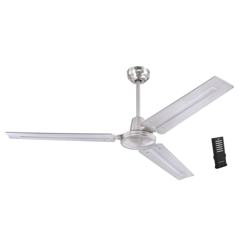 Westinghouse Jax 56 in. Brushed Nickel White Indoor Ceiling Fan