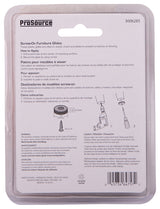 ProSource FE-50107-PS Furniture Glide, Plastic, Blue, Blue, 7/8 x 7/8 x 11/32 in Dimensions