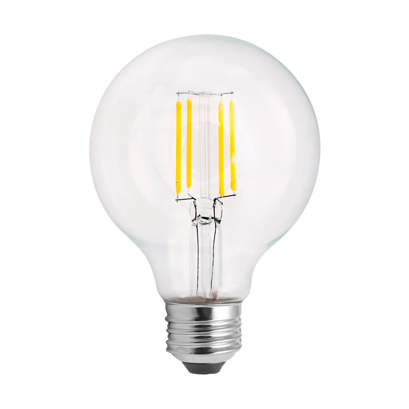 Satco G25 E26 (Medium) LED Bulb Warm White 40 Watt Equivalence 2 pk