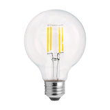 Satco G25 E26 (Medium) LED Bulb Warm White 40 Watt Equivalence 2 pk