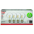Satco A19 E26 (Medium) LED Bulb Warm White 60 Watt Equivalence 4 pk
