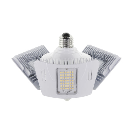 Satco Wide Surface E26 (Medium) Smart-Enabled LED Motion Sensor Utility Light Cool White 60 Watt Equ
