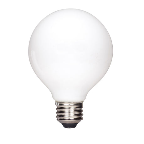 Satco G25 E26 (Medium) LED Bulb Warm White 60 Watt Equivalence 2 pk
