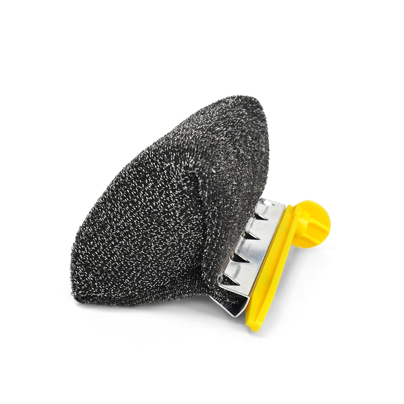 Scrub Daddy BBQ Daddy FG2100001006EA0EN Scrubbing Head Refill, Foam Bristle, Black Bristle, Pack of 6