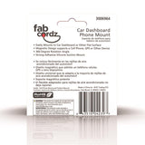Fabcordz Black Dashboard Magnetic Phone Holder For All Mobile Devices