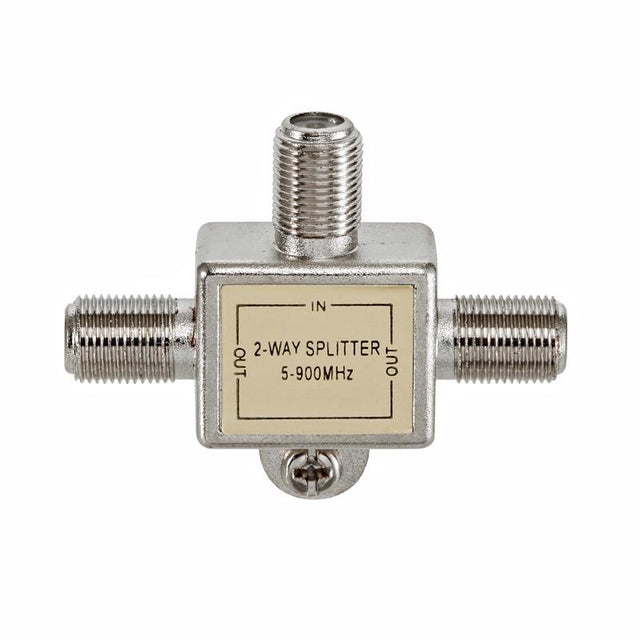 Leviton Cable F 2 Way Signal Splitter 1 pk, Pack of 25