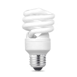 Feit Electric ESL13T/D/4 Compact Fluorescent Bulb, 13 W, Spiral Lamp, Medium E26 Lamp Base, 800 Lumens, Daylight Light