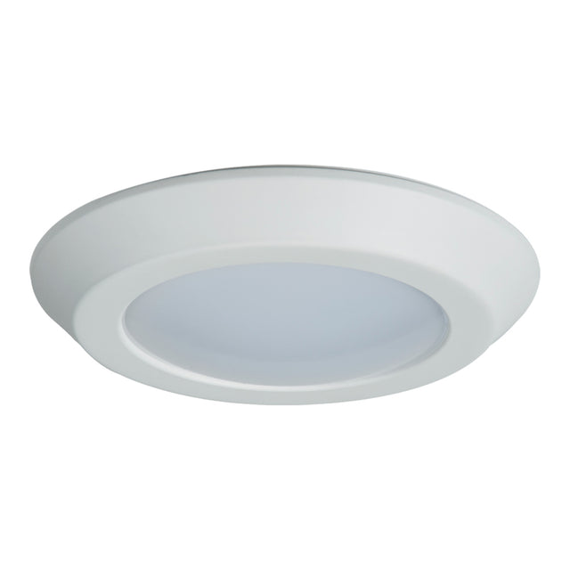 Halo BLD6 Series Matte White 6 in. W Aluminum LED Canless Recessed Downlight 10.3 W