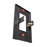 Westek LumiCover Aged Bronze 1 gang Plastic Duplex Wall Plate 1 pk