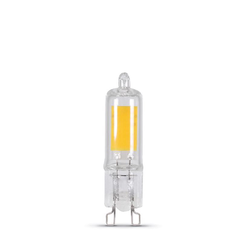 Feit T4 G9 LED Bulb Warm White 35 Watt Equivalence 3 pk
