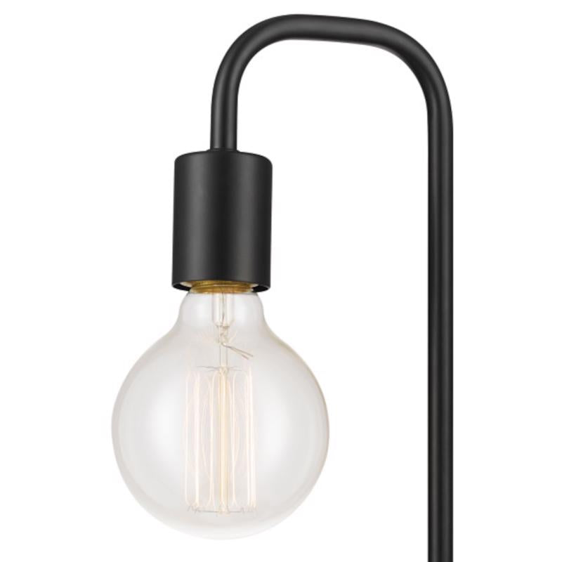 Globe Electric 18 in. Black Table Lamp