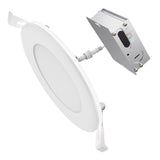Feit LED Retrofits White 5 in. W Aluminum LED Canless Recessed Downlight 14 W