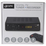 GPX Programmable TV Tuner and Remote, Pack of 4
